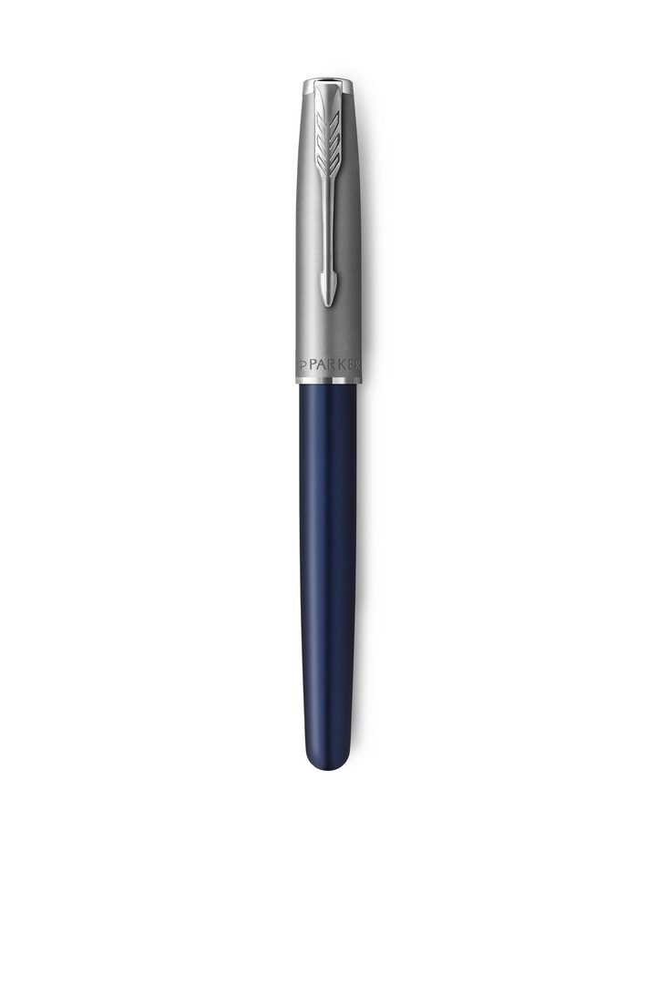 Pióro wieczne Parker Sonnet Sand Blasted Metal Blue CT
